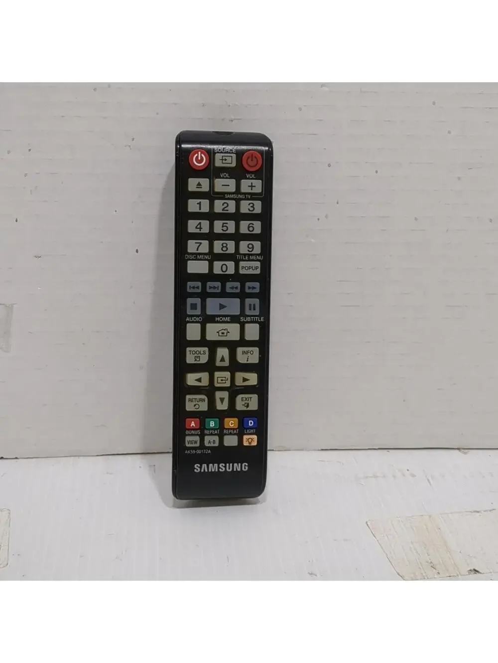 AK59-00172A Replace Remote Control for Samsung Blu-Ray Disc DVD Player TESTED